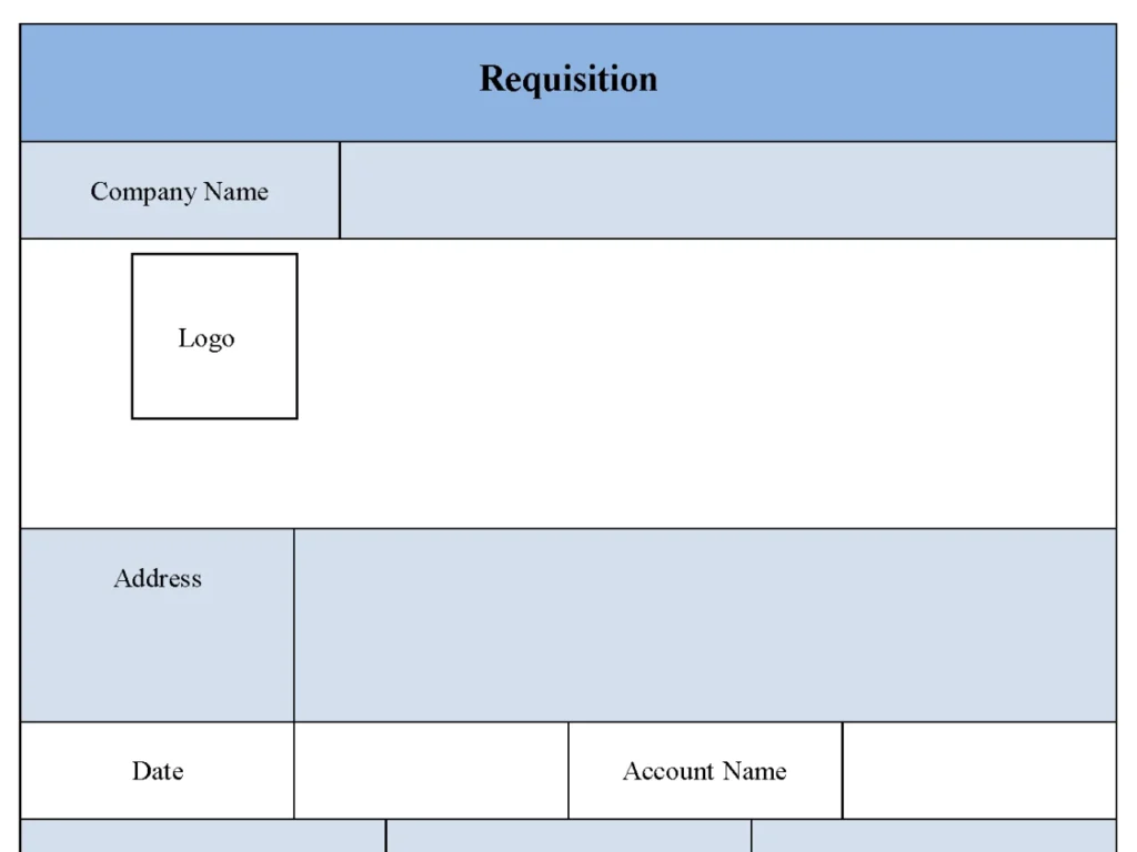 Requisition Form Format