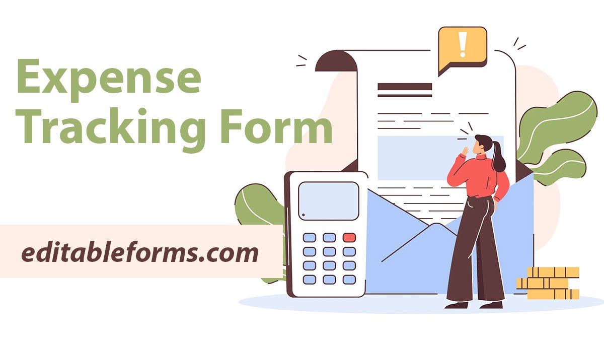 expense tracking form pdf