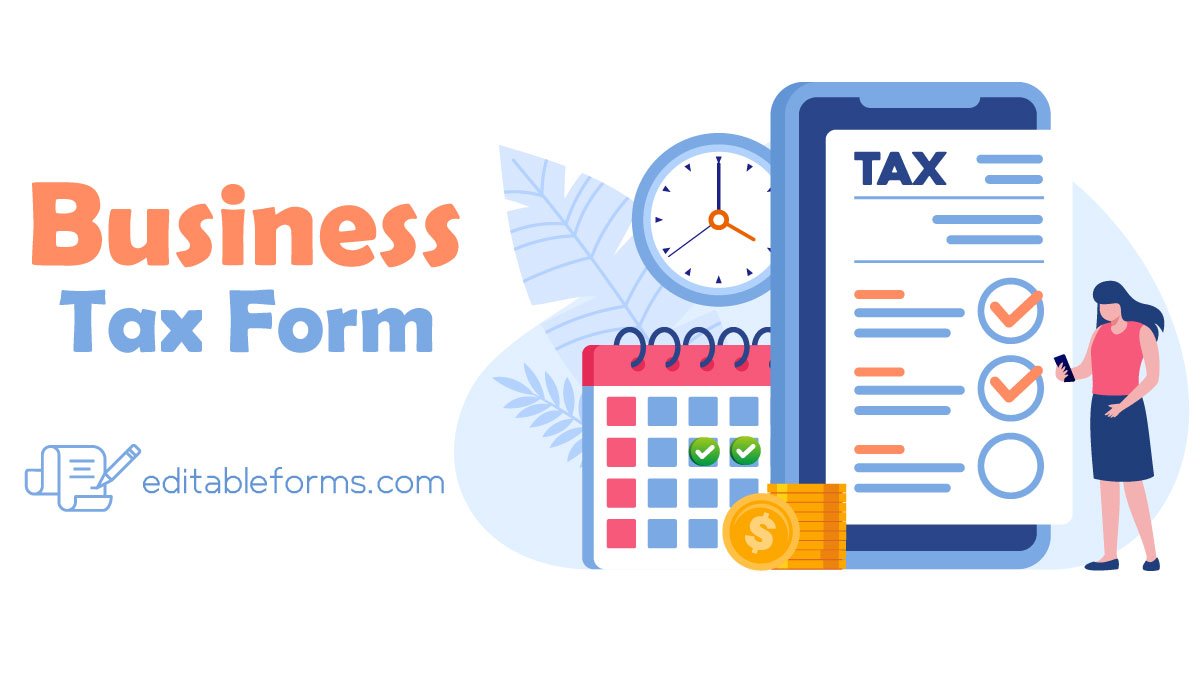 Business Tax Form