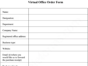 Virtual Office PDF Template